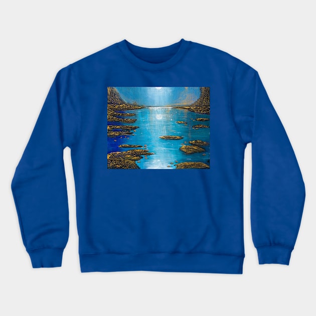 Moon River Crewneck Sweatshirt by KerrySandhu